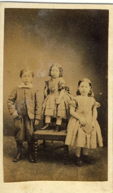 Agnes, James, Helen Rait 1863